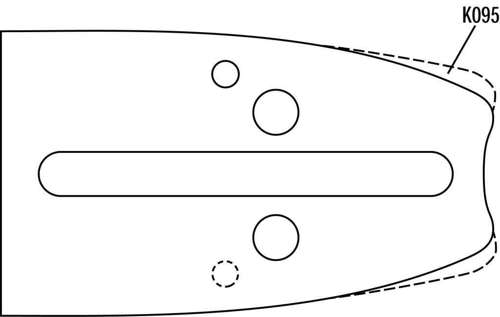Vodiaca lišta Oregon 120SDEA095 (3/8 1,3mm 45 článkov) 30cm